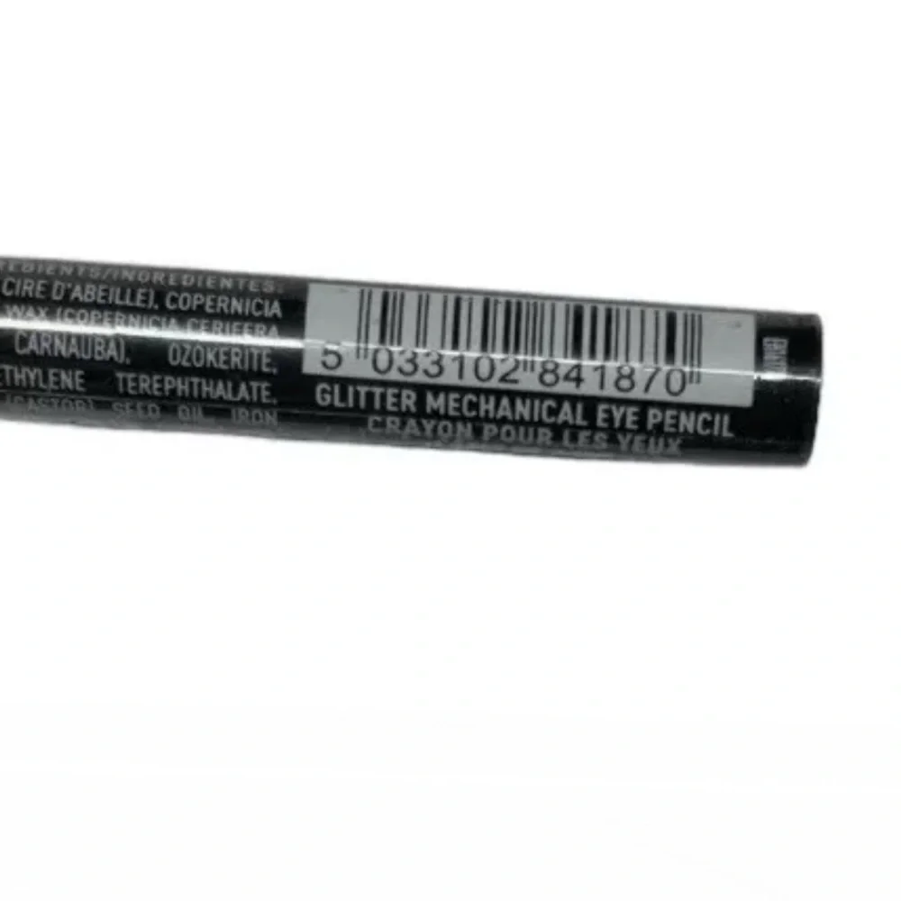 (2) Bitzy Mechanical Eye Pencil Eyeliner Glitter Crayon Sequin /Black Travel